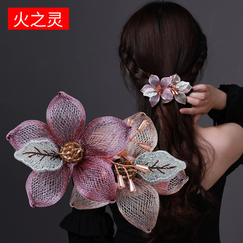 发夹后脑勺新款发卡女优雅盘发大