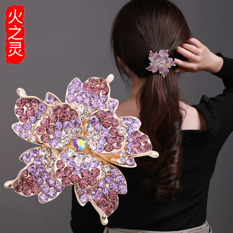 头绳成年女新款韩国水钻皮筋发饰