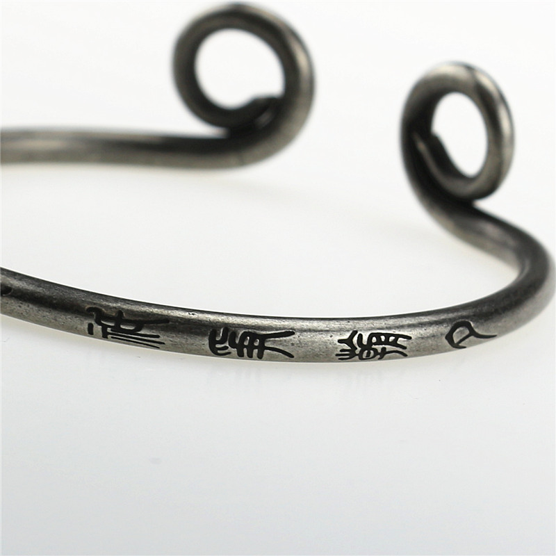 原创大圣孙悟空钛钢金银色手镯