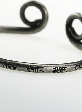 原创大圣孙悟空钛钢金银色手镯