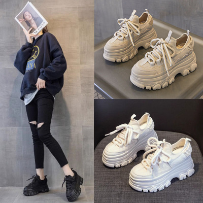 9厘米真皮老爹鞋小个子福利轻便