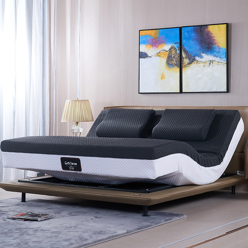 卧尔康智能床垫电动床多功能按摩高端可升降助力遥控双人酒店床垫