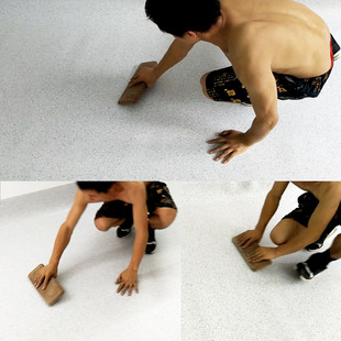 PVC塑胶运动地板施工铺设工具软木推平板排气压实手动焊接机配件