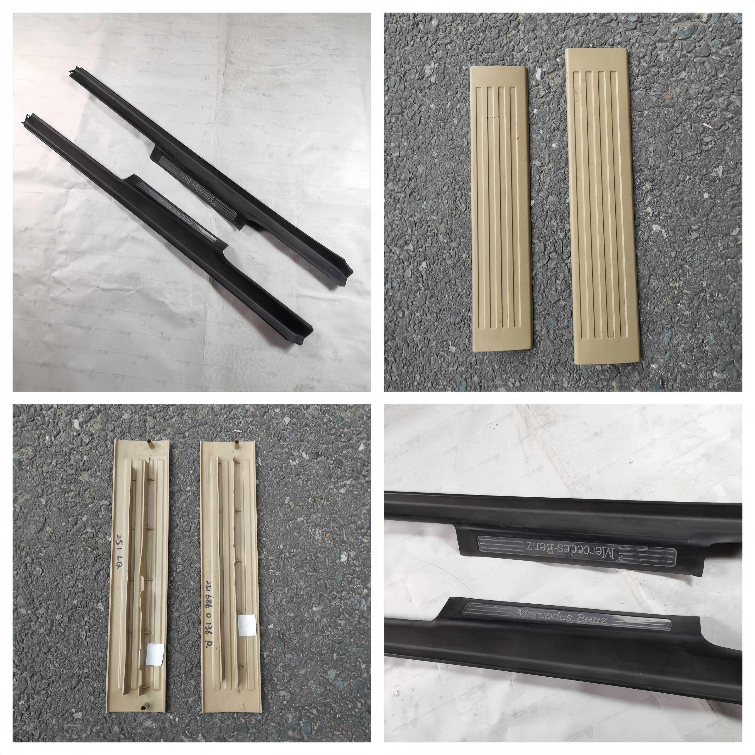 适用奔驰W251前后R280地板R320门槛条R350内饰板R400迎宾踏板R500