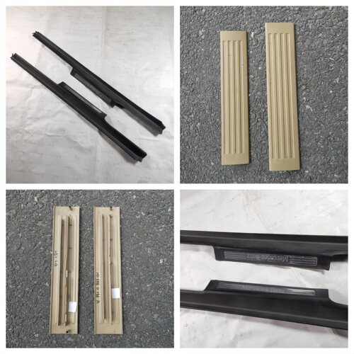 适用奔驰W251前后R280地板R320门槛条R350内饰板R400迎宾踏板R500