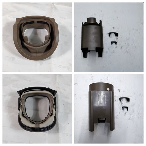 适用奔驰W251 R320 R350 R400 R500转向管柱 方向盘组合开关 饰板