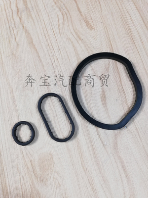 适用奔驰W220 S350 S300 S320 S50机油散热器胶垫 机油格胶圈M112
