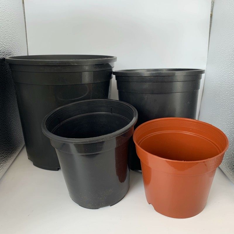 黑色花盆 加仑盆 直边花盆f120