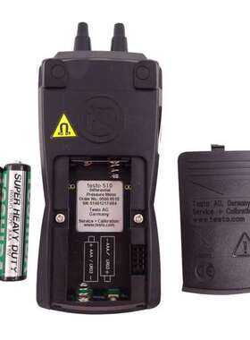 德图压力计testo510i/511/512绝压微压差表数显式高精度压差仪