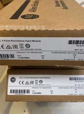 1746-NR8 SLC 500 RTD/电阻模拟输入模块，8点 1746NR8