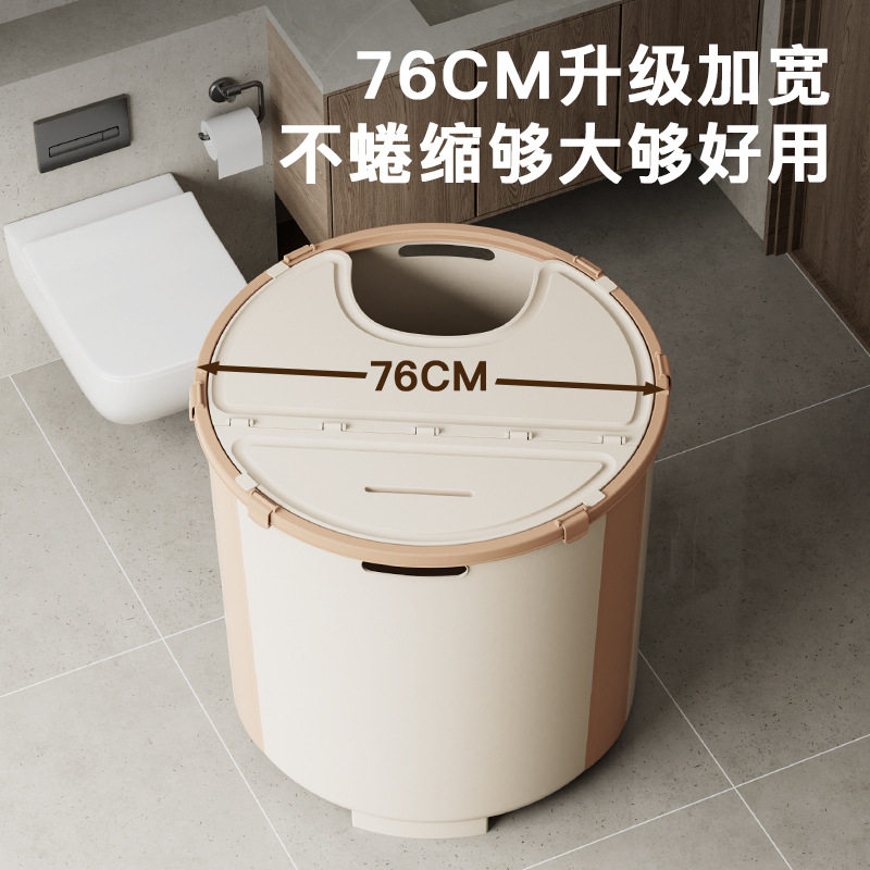 家用免安装浴桶成人浴缸大号洗澡盆儿童洗澡桶可折叠多功能泡澡桶