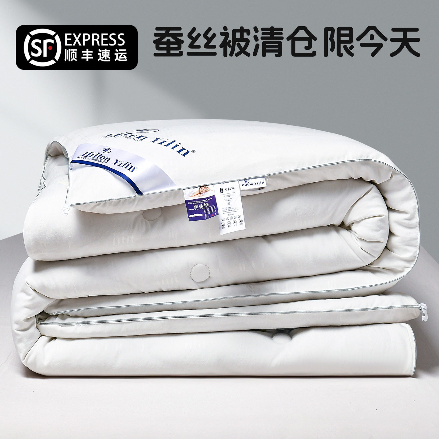 出口正品蚕丝被棉被桑蚕丝被芯空调被子双人春秋被学生用加厚冬被