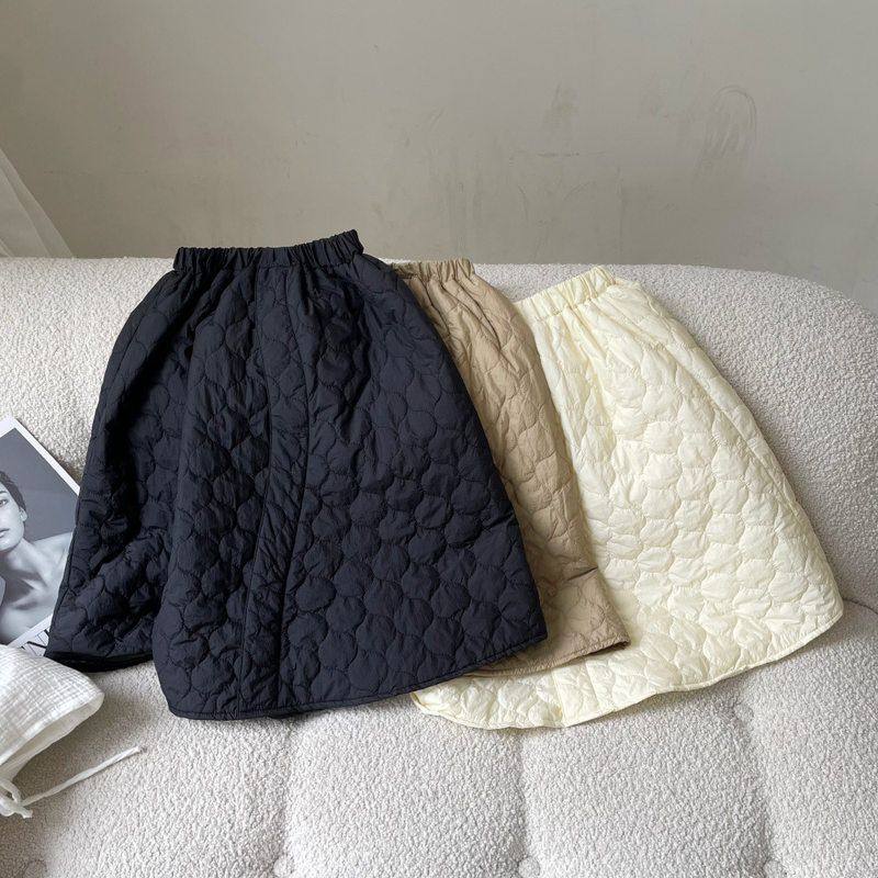 末小蒙裙子棉童裙2024半身裙绗夹棉加棉儿童纯色女童韩版秋冬葫芦,童装/婴儿装/亲子装,半身裙,淘宝优惠券,粉丝福利购,淘宝优惠卷