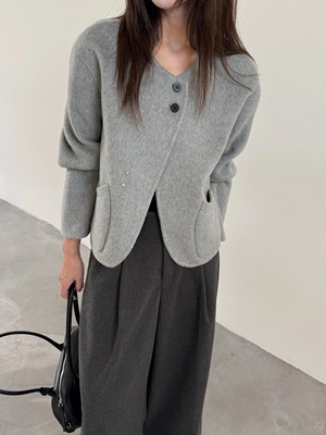 ZY羊绒大衣2025秋冬新款双面羊绒大衣女短款小个子宽松羊毛呢外套