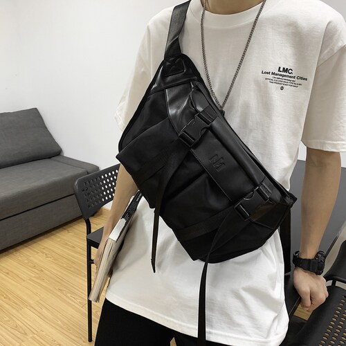 多功能休闲斜挎包工装
