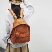 双肩包女时尚 轻便出游包电脑背包休闲通勤包百搭高颜值韩版 亲子包