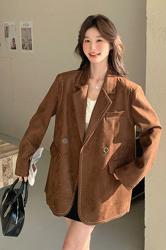 西装有货！2026春装重工绣花西装短外套2C132-1001-P155-K208,女装西装,2C132