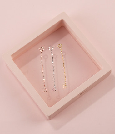 BRACELET S  EXTENSION CHAIN BRACELET TAIL LONG BUCKLE DIY ACCESSORIES HANDMADE JEWELRY PEARL CLAVICLE CHAIN SAFETY BUCKLE