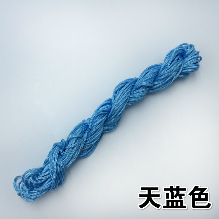 DIY JEWELRY ACCESSORIES HANDMADE BEADED MATERIAL LINE TAIWAN B LINE JADE LINE HAND ROPE CHINESE KNOT WEAVING 1.5M