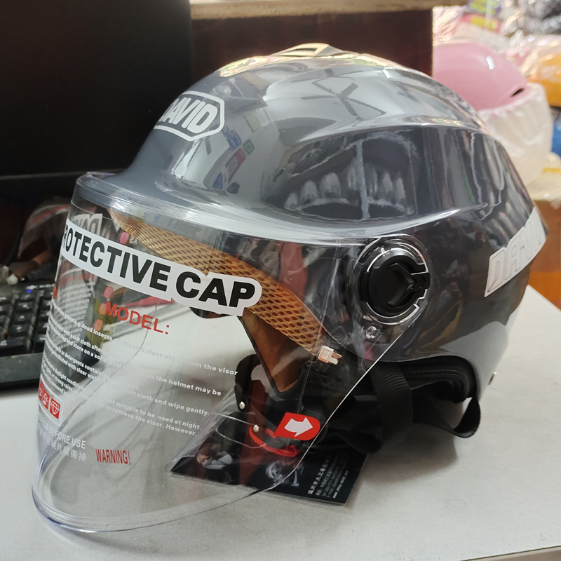 3C认证大卫头盔电动电瓶摩托车可拆卸男女通用时尚轻便保暖安全帽