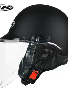 AK艾凯头盔经典款式男女士电动电瓶车安全帽秋冬四季通用围脖保暖