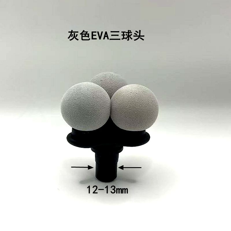 筋膜枪替换头小号凸点平头12-13mm 筋膜枪配件按摩头12.5毫米图片
