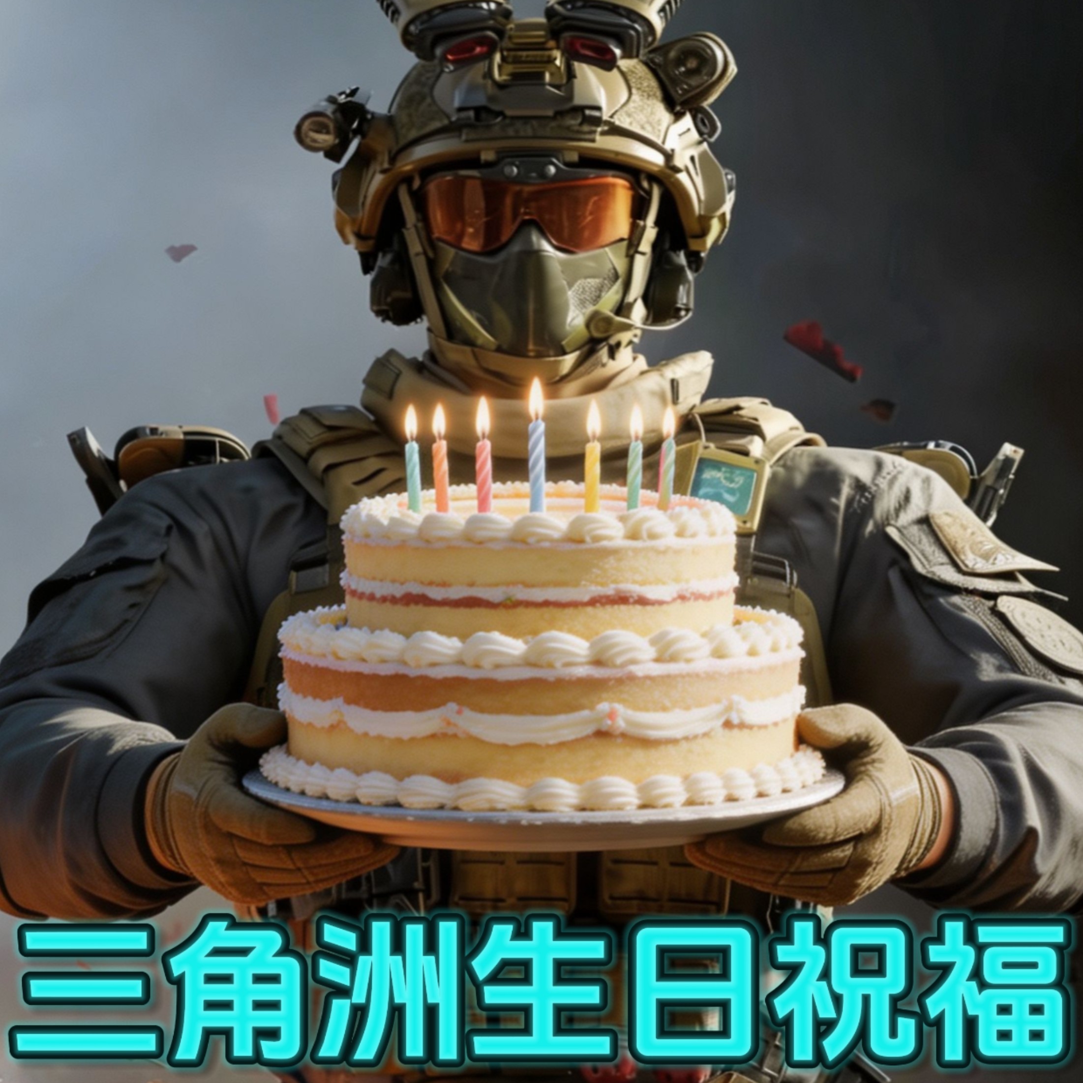 三角洲行动生日祝福制作三角洲行动生日主题三角洲行动生日宴视频