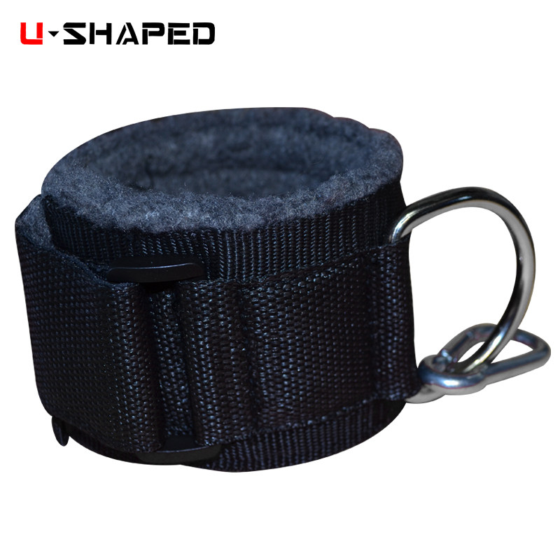 可调节绑腿带大腿肌肉练习脚踝带练臀脚踝绑带龙门架配件