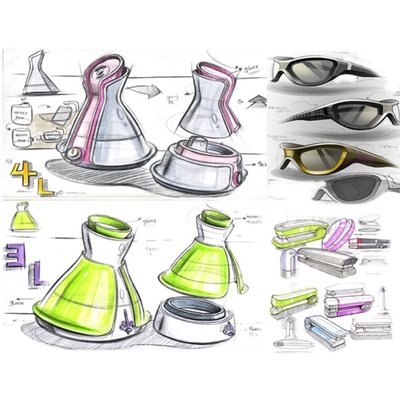 3D犀牛工业产品外观快题设计草图
