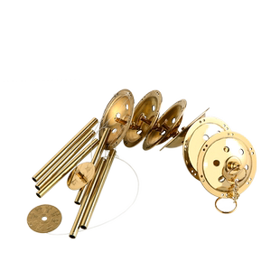 瑞象 铜风铃挂饰黄铜六层风铃金色风铃门饰大号客厅古风阳台户外