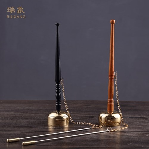 瑞象黄铜引磬铜磬佛堂打乐器