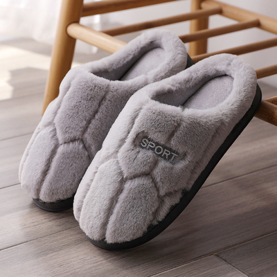 秋冬季棉拖鞋包跟女士室内可爱