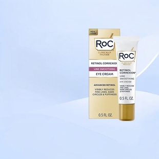 ROC维A醇抗皱眼霜淡化黑眼圈眼袋细纹抚平皱纹紧致眼霜眼部护理