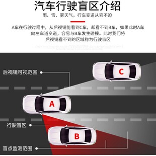 汽车BSD盲区监测并线辅助系统 盲点检测超车后视镜预警毫米波雷达
