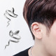 无耳洞蛇形耳骨夹男生小众设计感复古耳夹女稀奇古怪 耳饰免打孔