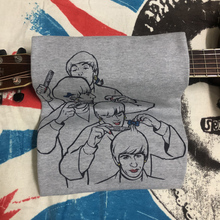 The Beatles T恤 Help! John Lennon 披头士列侬摇滚男女美式搞笑