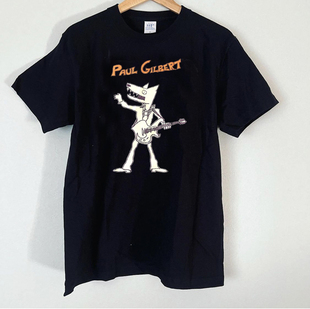挺哏儿商店T恤Buckethead桶哥吉他短袖枪花Paul Gilbert摇滚吉他