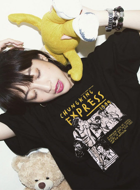 挺哏儿商店T恤重庆森林王家卫男女纯棉小圆领Chungking Express