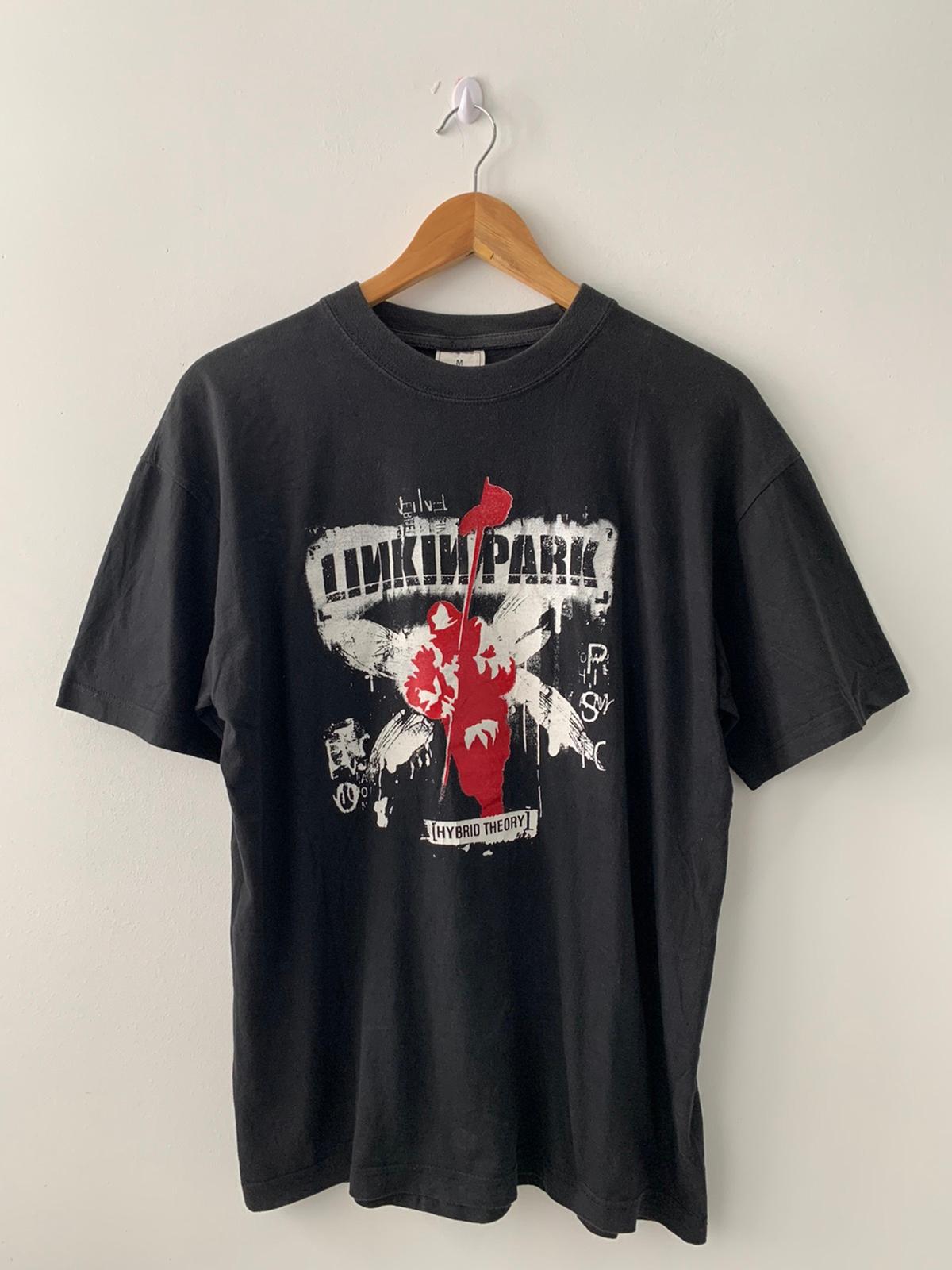 林肯公园男女纯棉T恤LinkinPark Hybrid Theory Meteora vintage