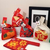 大容量超高质感针织手提包春夏便携手拎包托特包小众手腕包伴手礼