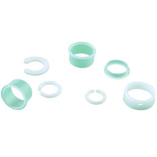 全记得 厨房水龙头配件 弯管扣子 塑料卡扣 龙头出水弯管配件白圈