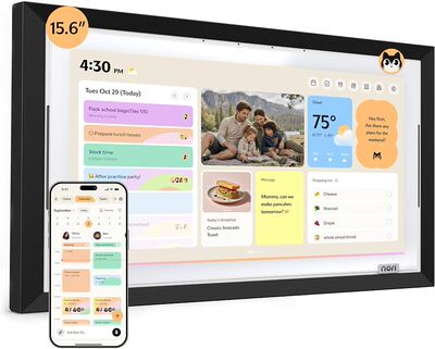 代购NORI Family Hub,15.6-Inch AI Digital Electronic Calendar
