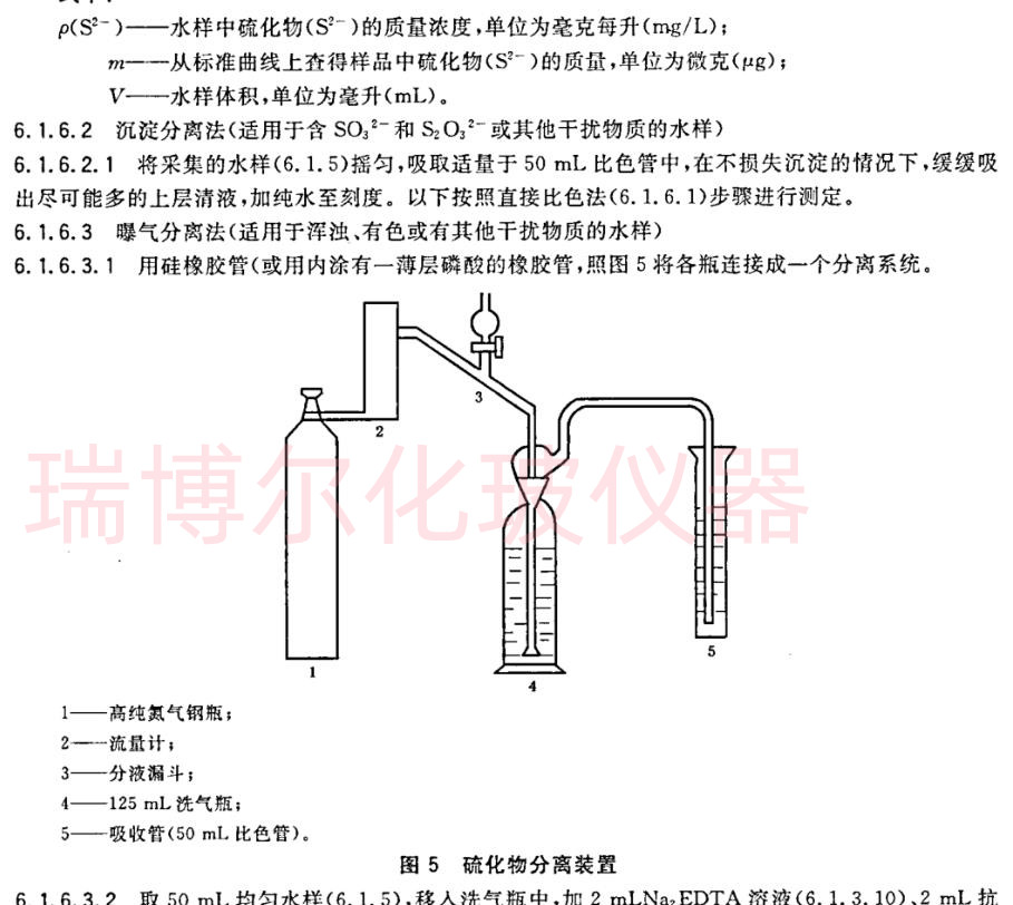 GB/T5750.5.2006生活饮用水无机非金属指标氟化物蒸馏装置