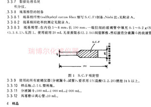 水质烷基汞测定气相色谱法SCF吸附管 巯基棉管