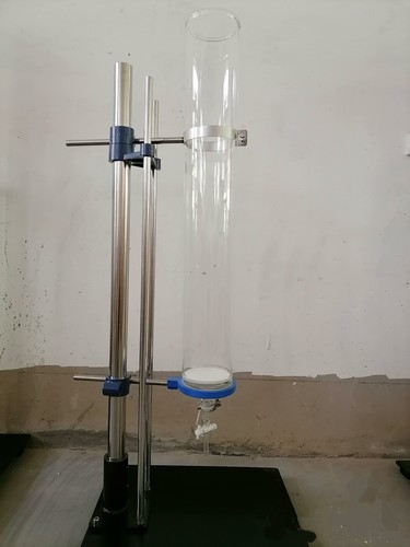 玻璃层析柱大型色层分析柱具砂芯层析柱底盘式层析柱专用支架包邮