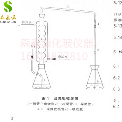 HJT/70-2001曝气回流冷凝吸收装置高氯废水化学需氧量