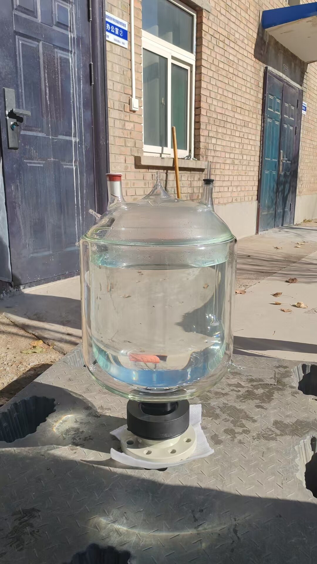 双层玻璃反应釜实验室高温高压夹套25L/30L/