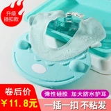 Детская шапочка для мытья головы, силиконовый детский водонепроницаемый шампунь, регулируемая шапочка для душа для раннего возраста, шапка