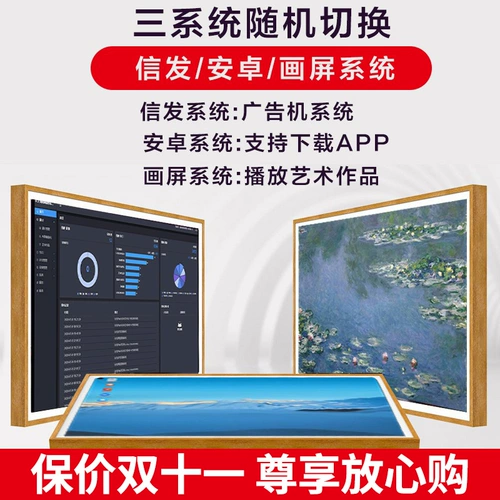 Электронный цифровой фотоальбом, фоторамка, художественная роспись для коммерческого использования, P2, 55 дюймов