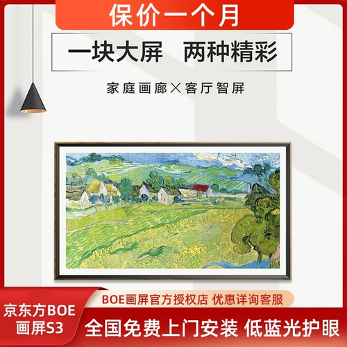 Boe Painting Screen S3 65 -INCH ART SMART SCREEN 4K HD Mural Smart LCD Digital Photo Frame